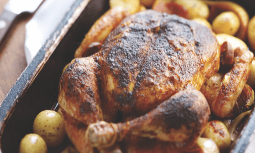 Weekly Family Meal Plan: Week 81 Chorizo Roasted Chicken